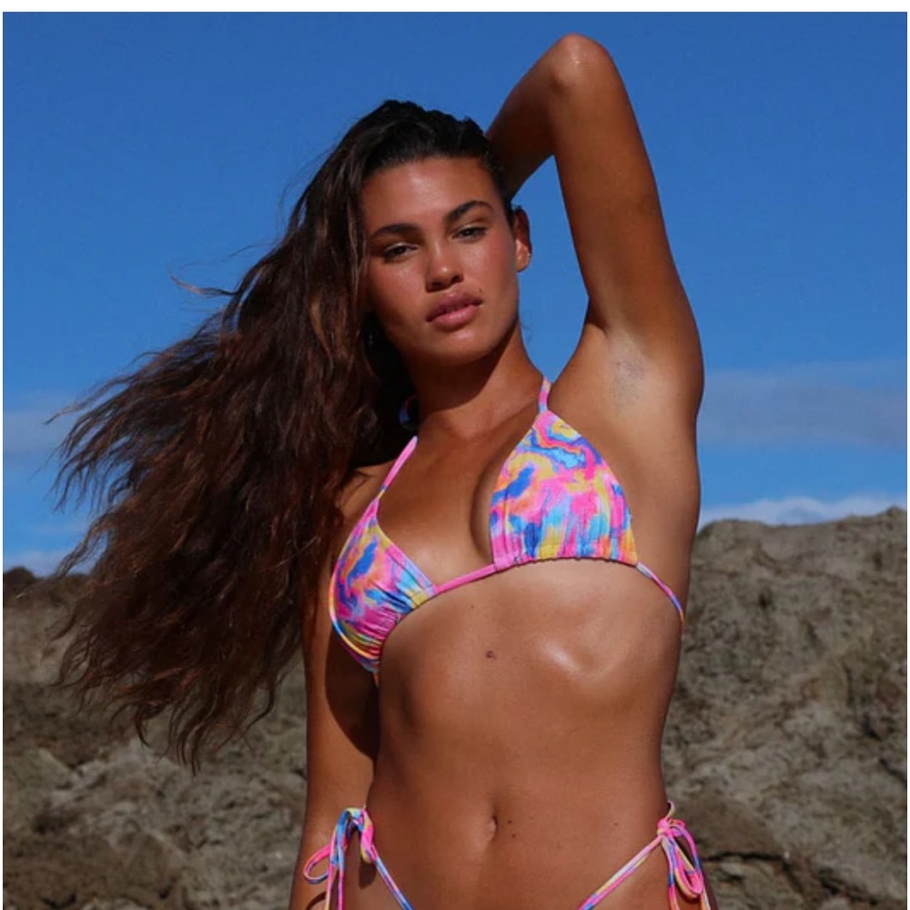 Shave ice Tri top bikini top